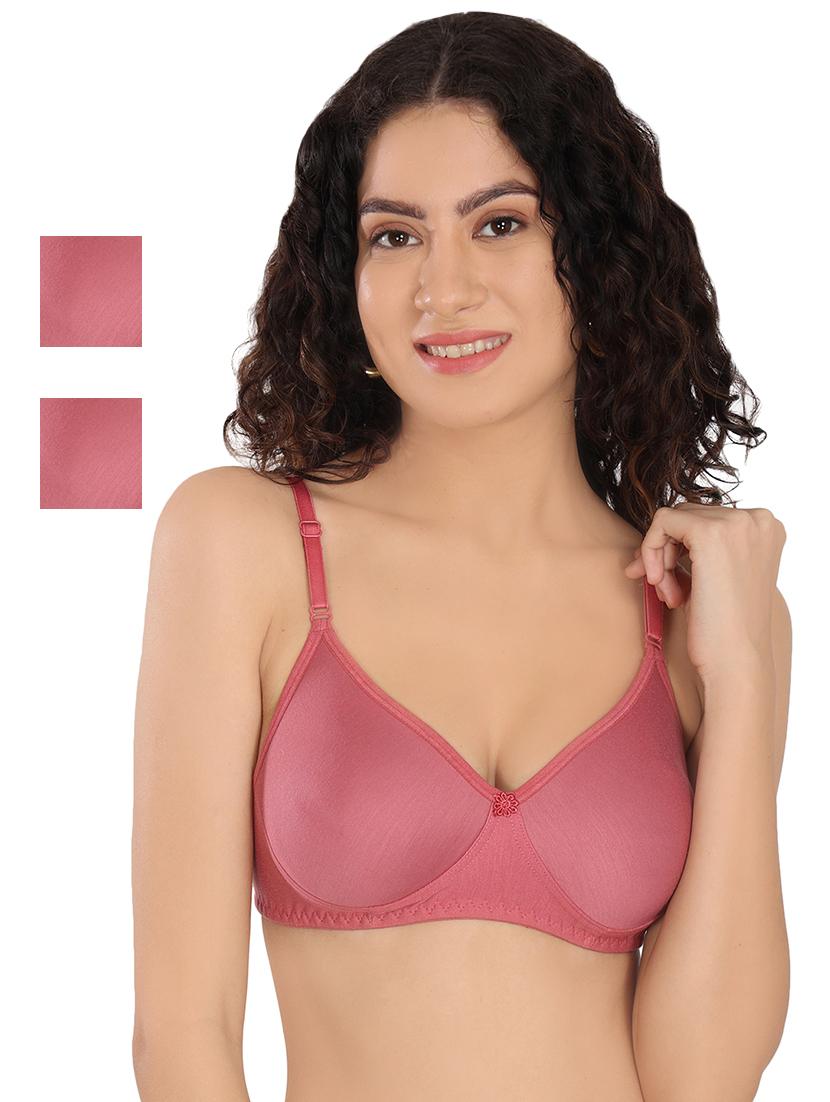 women pack of 3 solid t-shirt bra - 20596822 - Zoom Image - 0