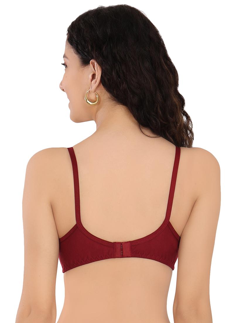 women pack of 3 solid t-shirt bra - 20596824 - Standard Image - 3