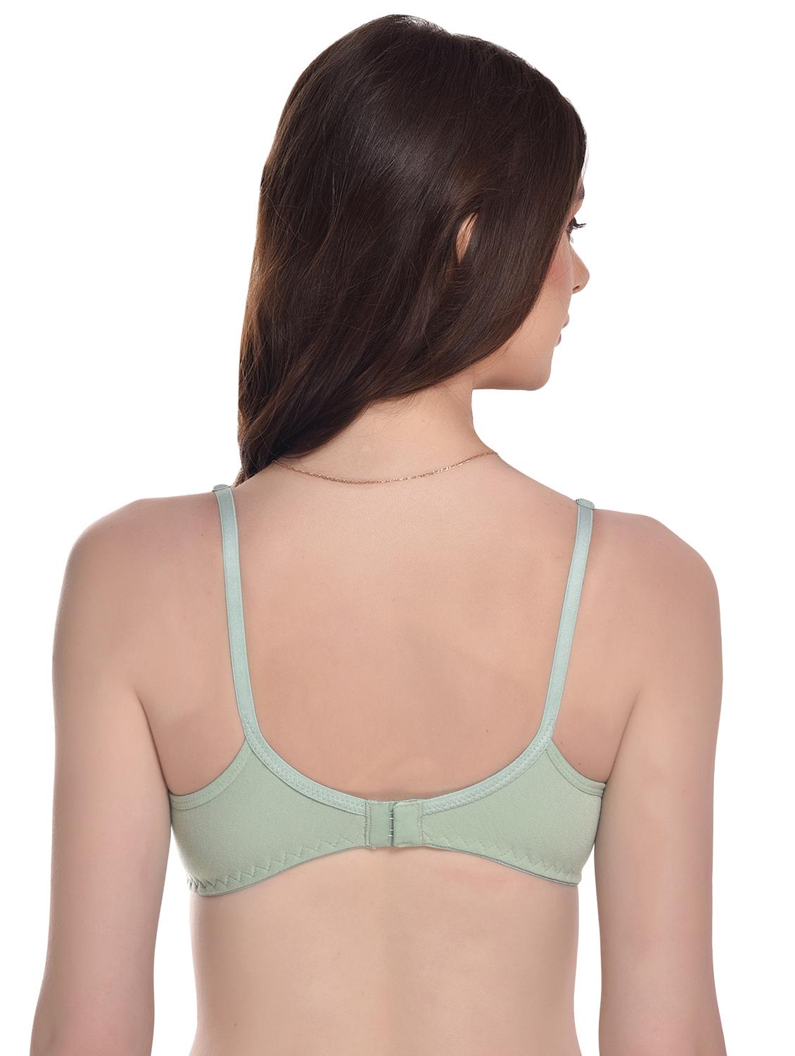 women pack of 3 solid t-shirt bra - 20596833 - Standard Image - 3
