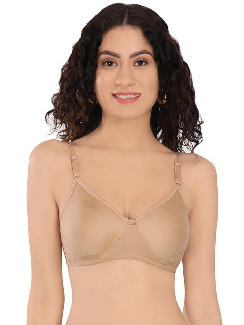 women solid full coverage bra - 20596968 - Standard Image - 0