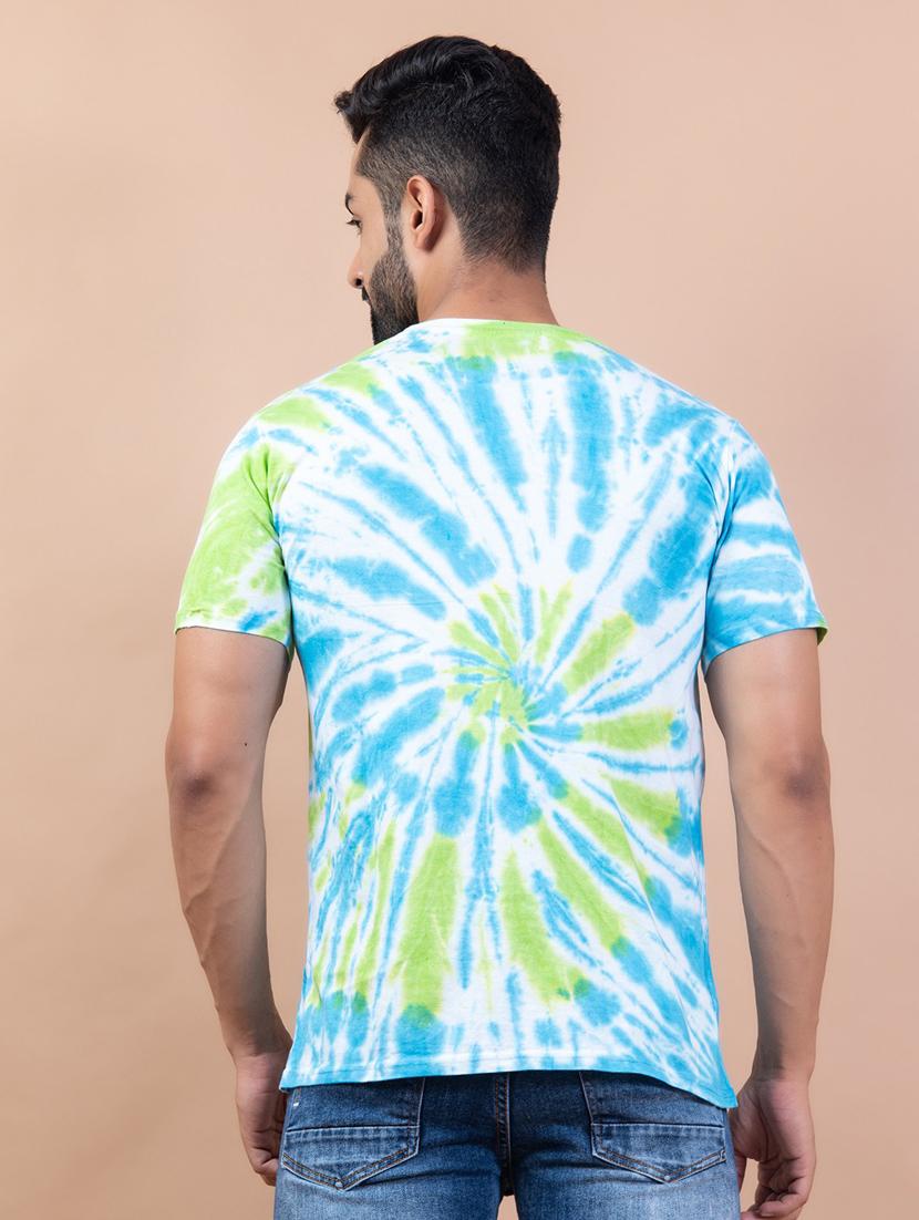 men tie & dye cotton t-shirt - 20597217 - Standard Image - 3