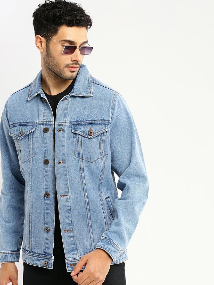 blue denim jacket - 20598536 - Standard Image - 3