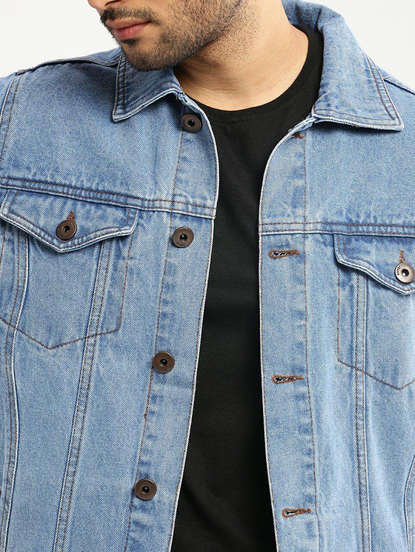 blue denim jacket - 20598536 - Standard Image - 5