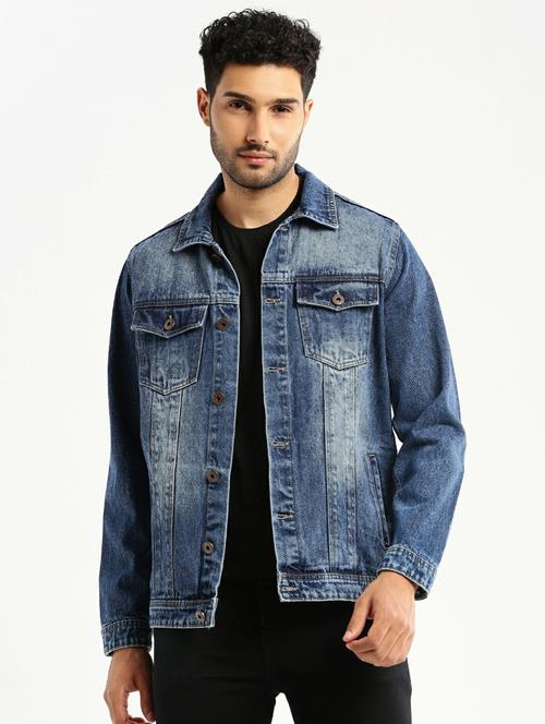 blue denim jacket - 20598541 -  Standard Image - 0