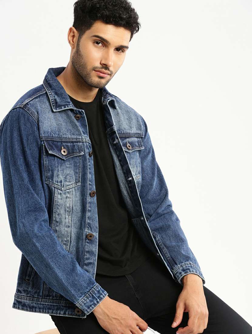 blue denim jacket - 20598541 - Standard Image - 3