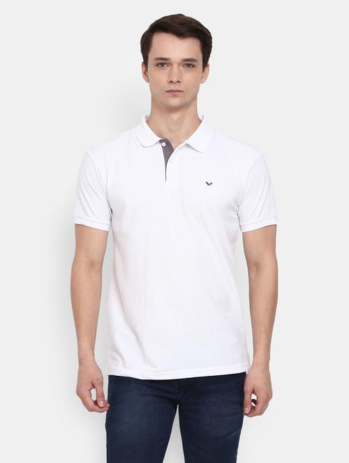 men solid polo t-shirt - 20599613 - Standard Image - 0