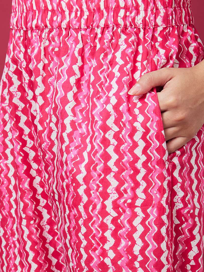 women bandhani printed kurta salwar set - 20600229 -  Standard Image - 3