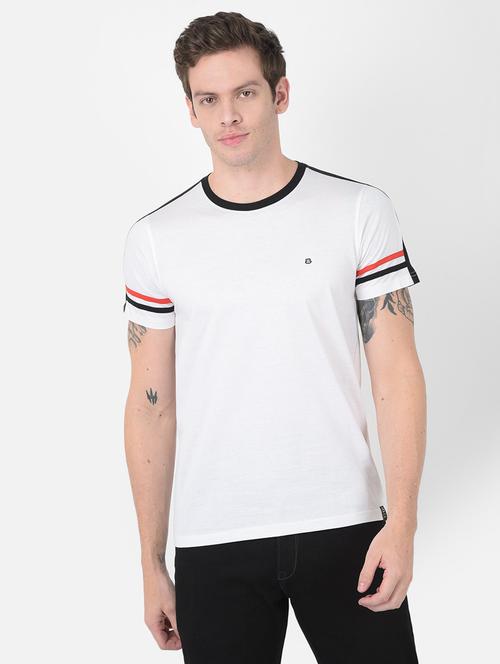 man round neck solid t-shirt - 20601420 -  Standard Image - 0