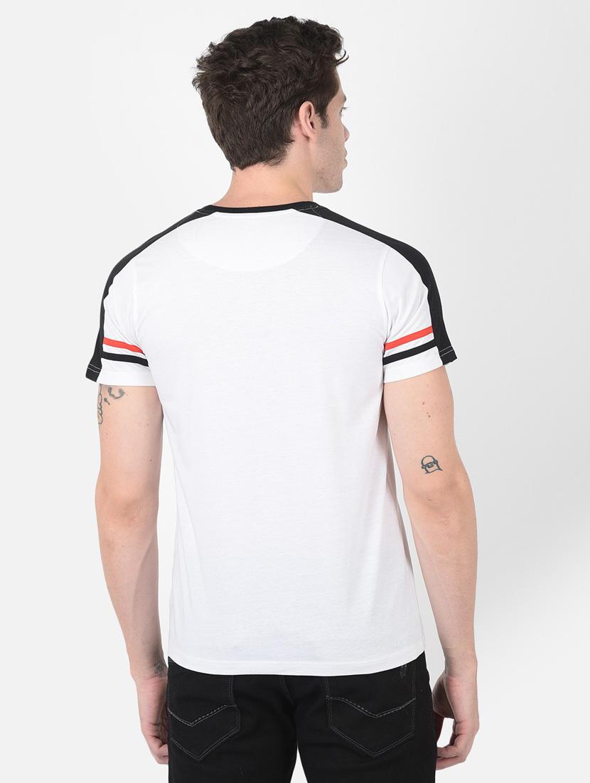 man round neck solid t-shirt - 20601420 - Standard Image - 3