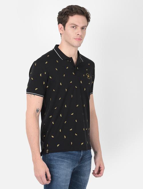 man leaf print t-shirt - 20601432 - Standard Image - 0