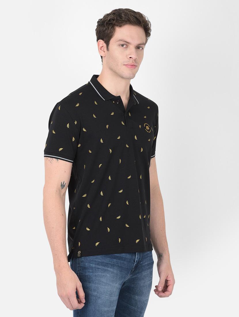 man leaf print t-shirt - 20601432 - Zoom Image - 0