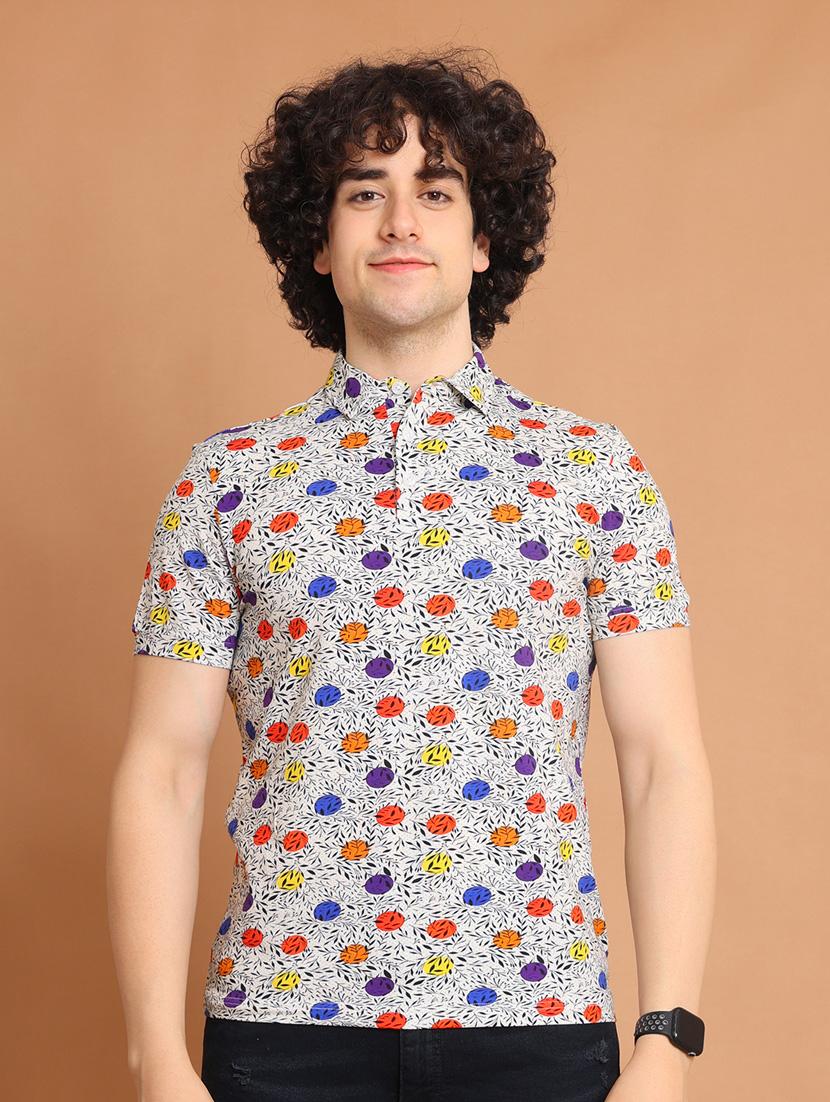 man printed t-shirt - 20601486 - Zoom Image - 0
