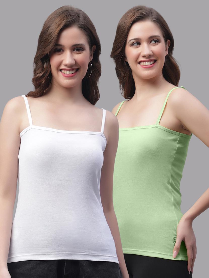 pack of 2 women solid camisole - 20601935 - Zoom Image - 0