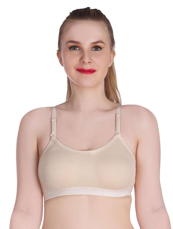 women pack of 3 solid sports bra - 20611124 -  Standard Image - 3