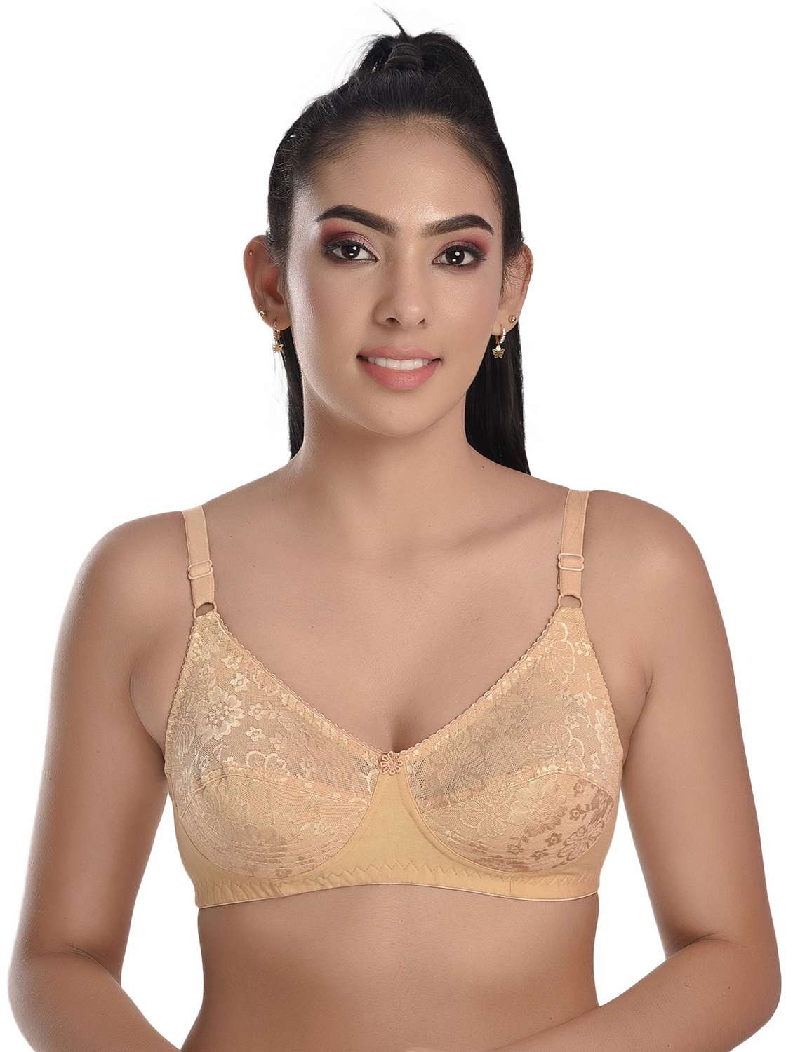women pack of 2 regular bra - 20611159 -  Standard Image - 3