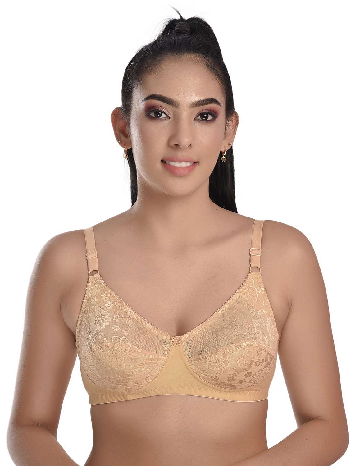 women pack of 2 regular bra - 20611161 -  Standard Image - 3
