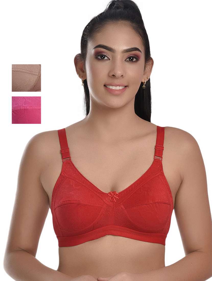 women pack of 3 regular bra