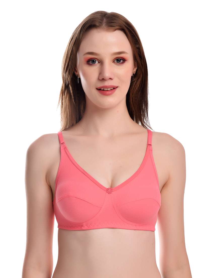 pack of 3 solid bras - 20611434 -  Standard Image - 5