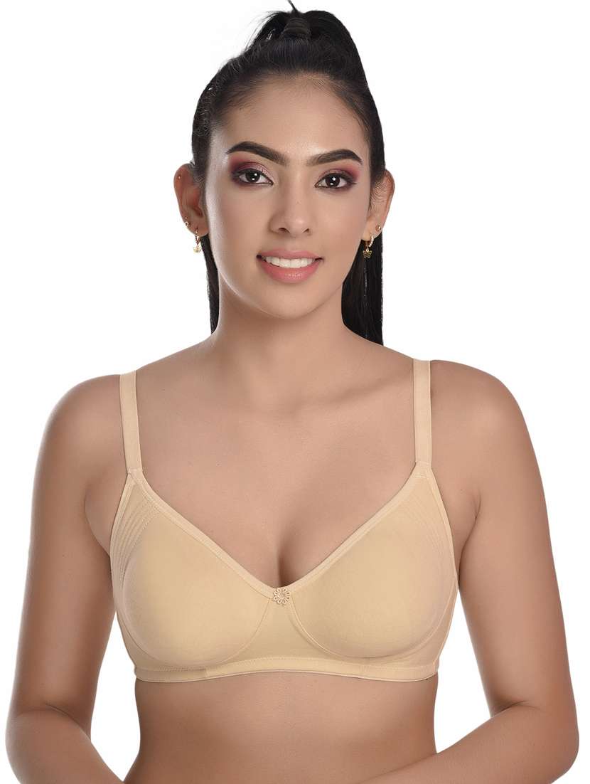 pack of 3 solid bras  - 20611462 -  Standard Image - 3