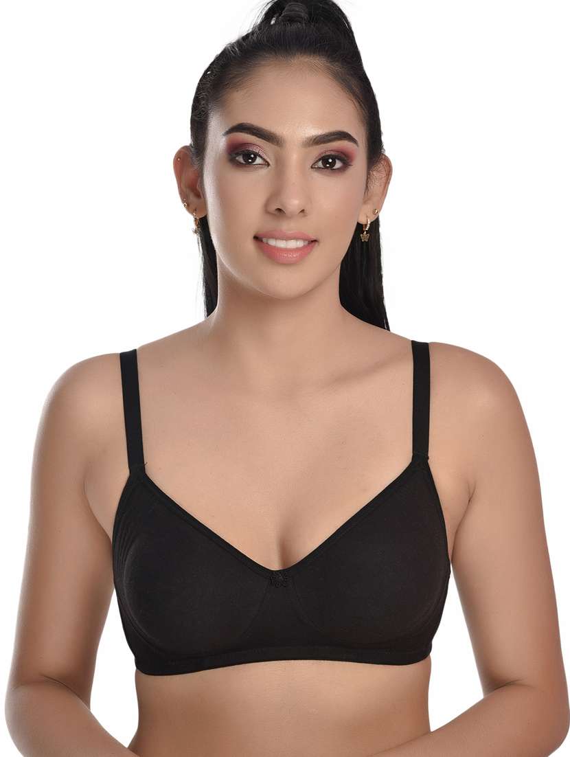 pack of 3 solid bras  - 20611465 -  Standard Image - 5