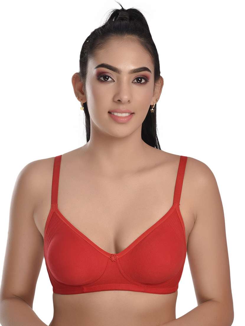 pack of 3 solid bras  - 20611467 -  Standard Image - 5