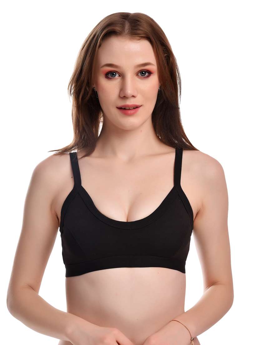 pack of 3 solid bras  - 20611513 -  Standard Image - 5