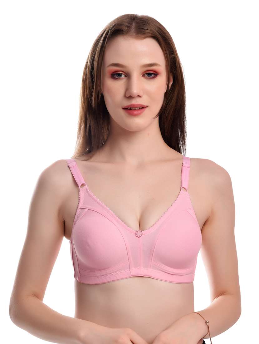 pack of 3 solid bras  - 20611542 -  Standard Image - 3
