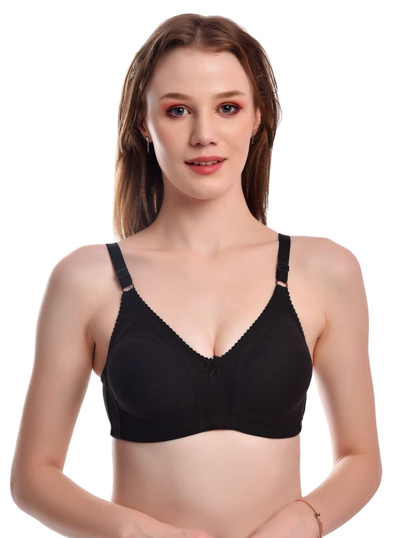 pack of 3 solid bras  - 20611545 -  Standard Image - 5