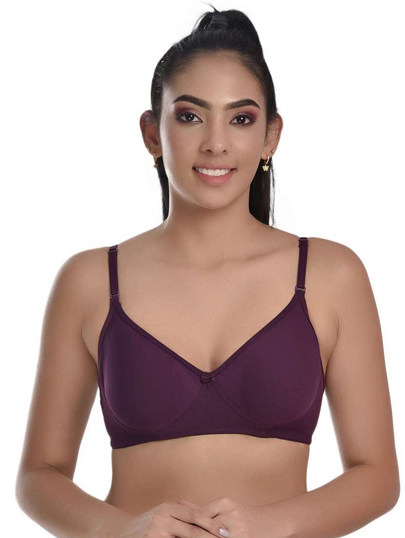 pack of 2 solid bras  - 20611579 -  Standard Image - 3