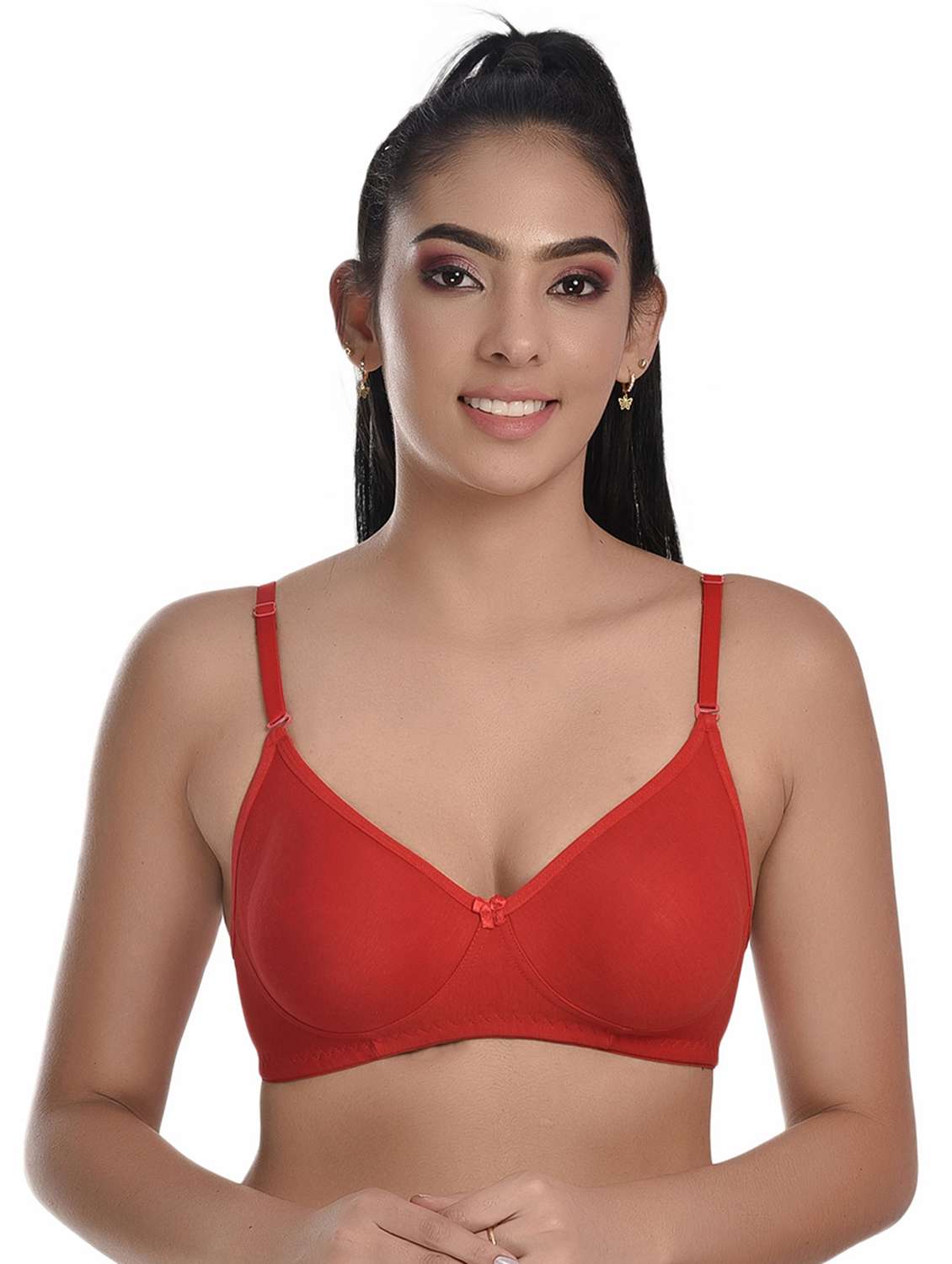 pack of 3 solid bras  - 20611607 -  Standard Image - 5