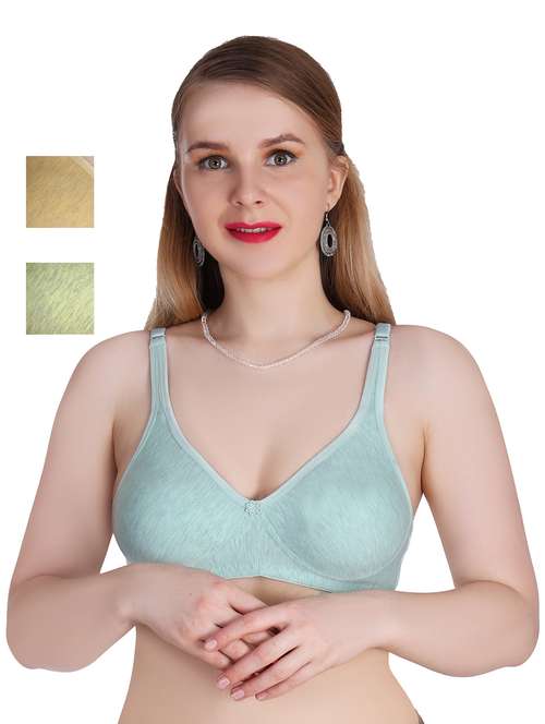pack of 3 solid bras  - 20611625 -  Standard Image - 0
