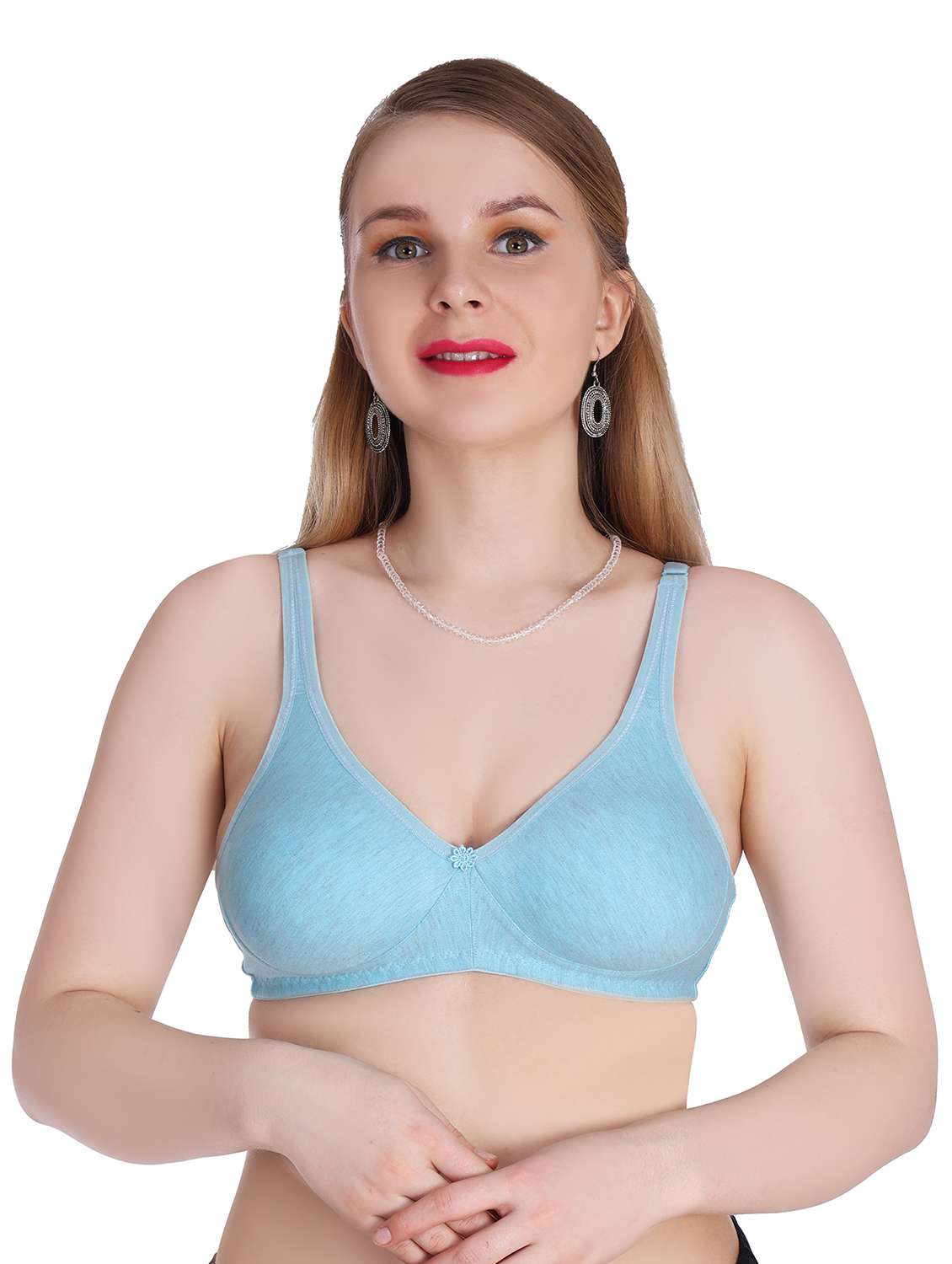 pack of 3 solid bras  - 20611626 -  Standard Image - 3