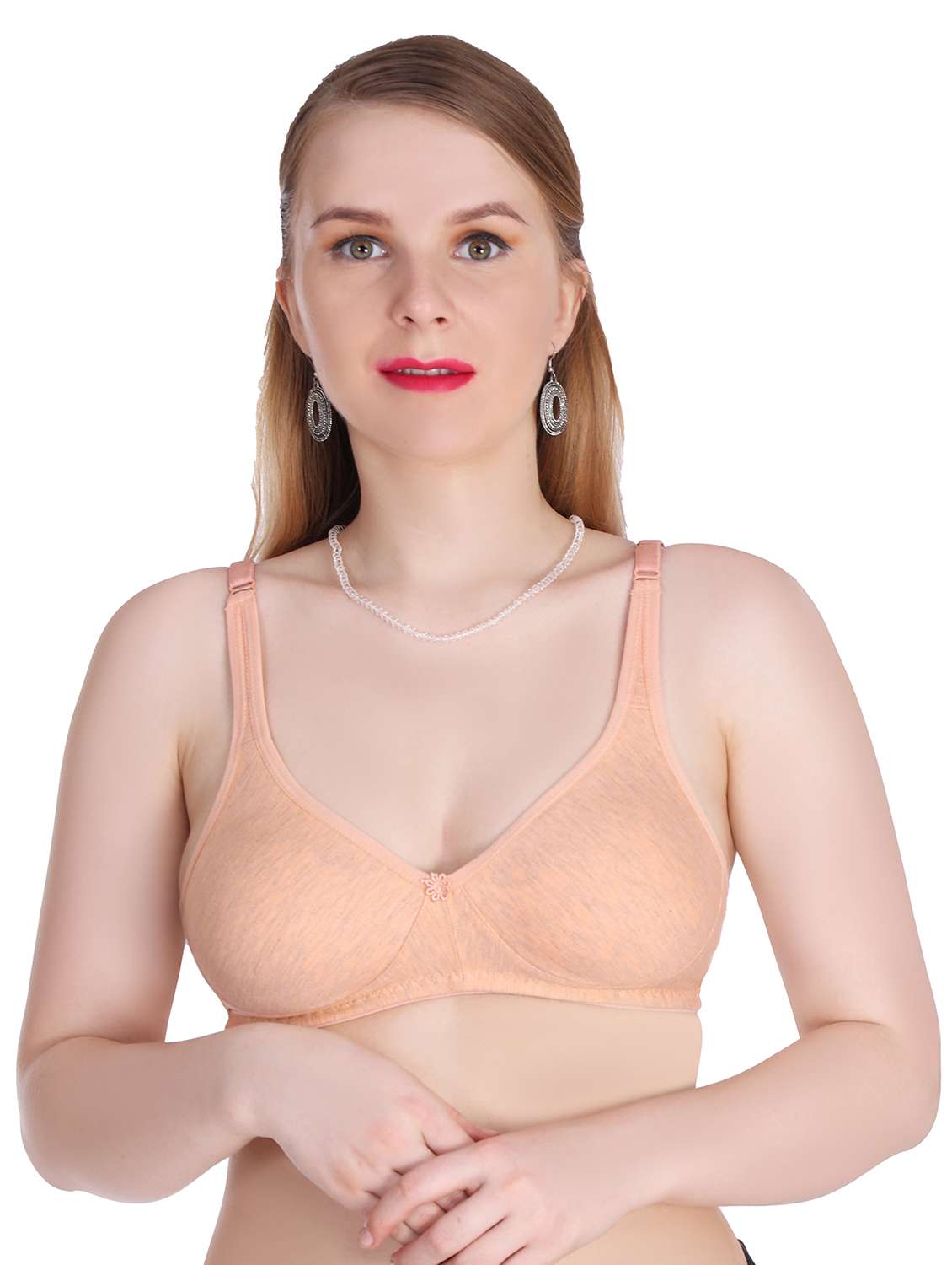 pack of 3 solid bras  - 20611637 -  Standard Image - 3