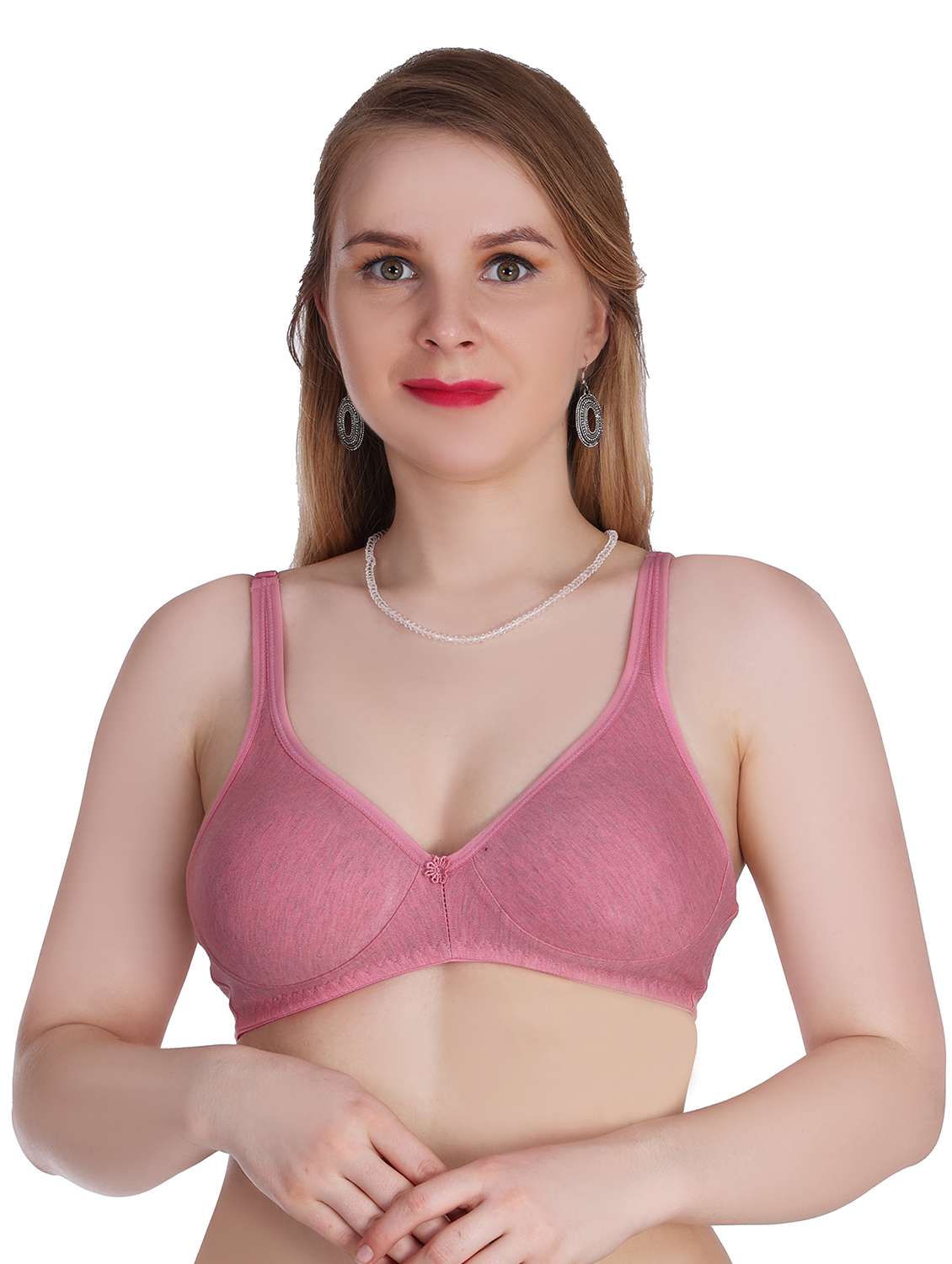 pack of 3 solid bras  - 20611637 -  Standard Image - 5