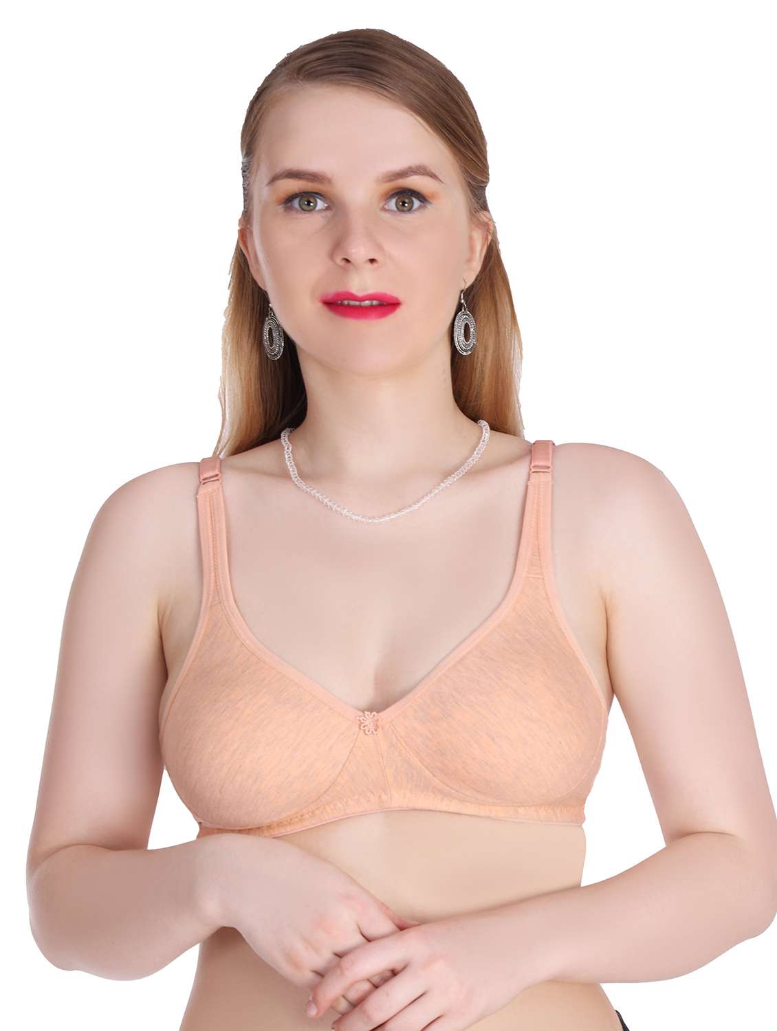pack of 3 solid bras  - 20611638 -  Standard Image - 5