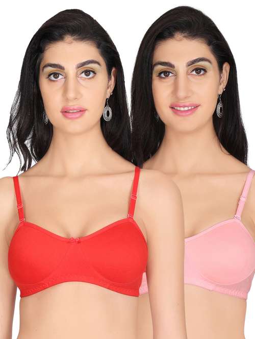 pack of 2 solid bras  - 20611679 -  Standard Image - 0