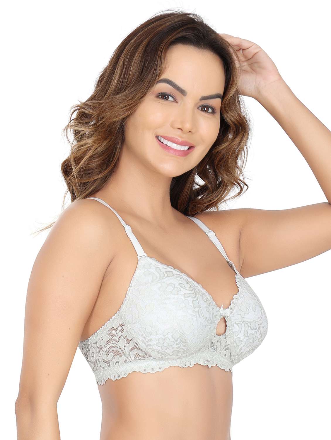 purist blue net regular bra - 20611717 -  Standard Image - 3