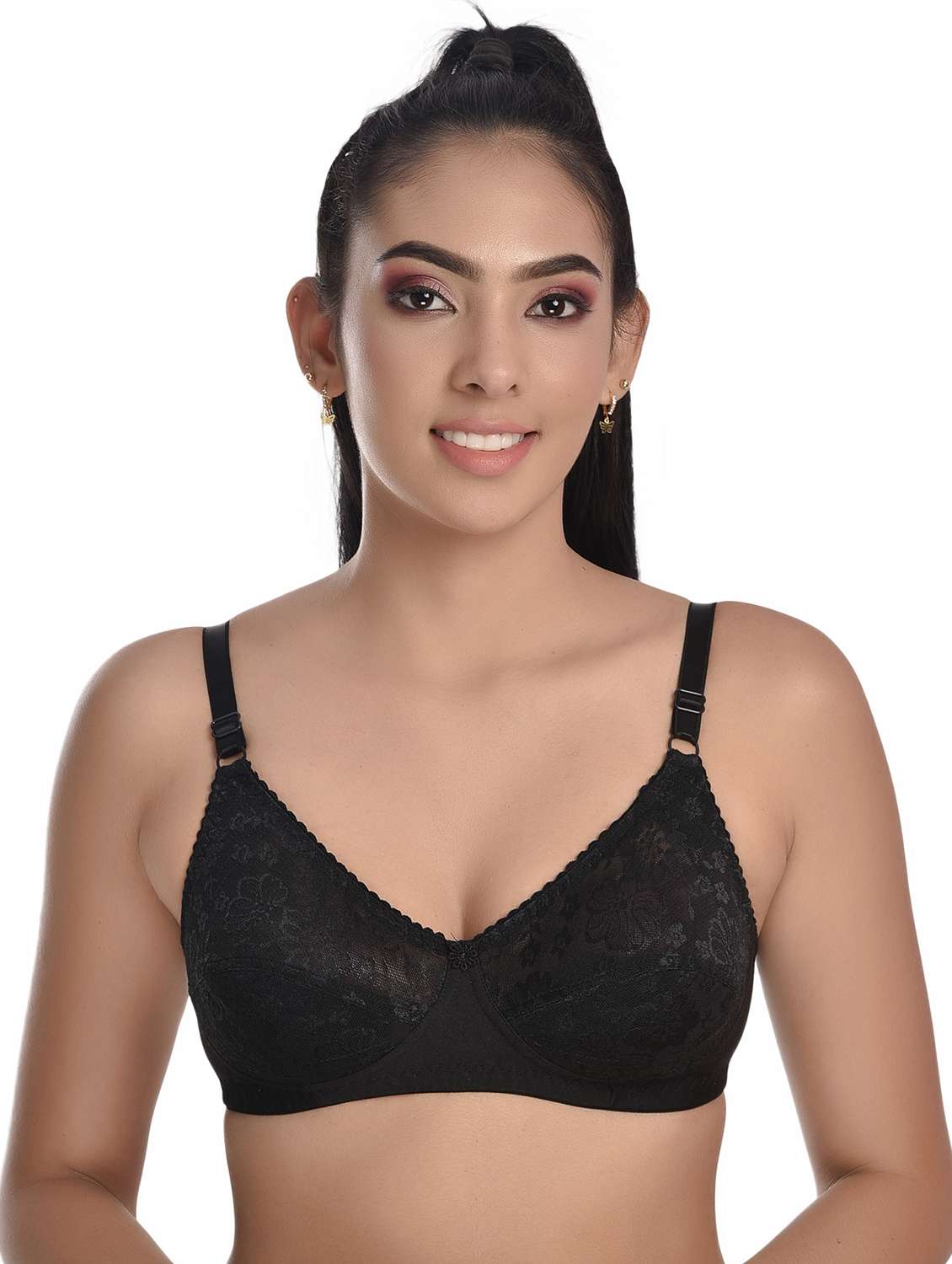 pack of 3 solid bras  - 20611720 -  Standard Image - 5