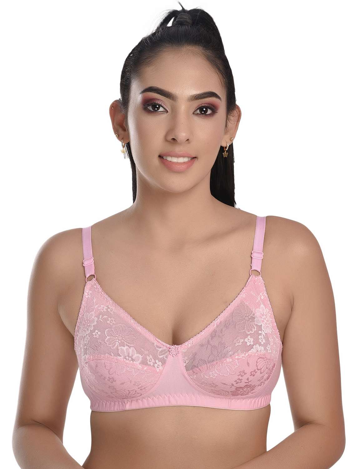 pack of 3 solid bras  - 20611725 -  Standard Image - 5