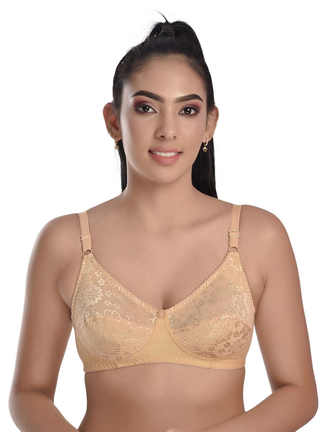 pack of 3 solid bras  - 20611726 -  Standard Image - 3
