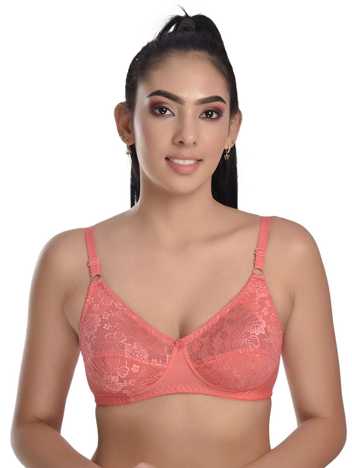 pack of 3 solid bras  - 20611726 -  Standard Image - 5