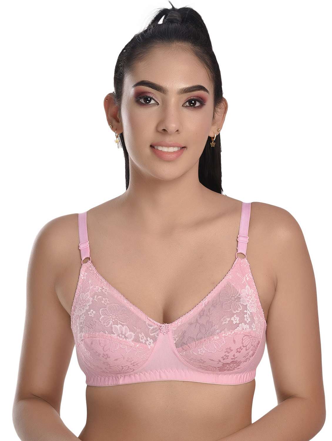 pack of 3 solid bras  - 20611747 -  Standard Image - 3