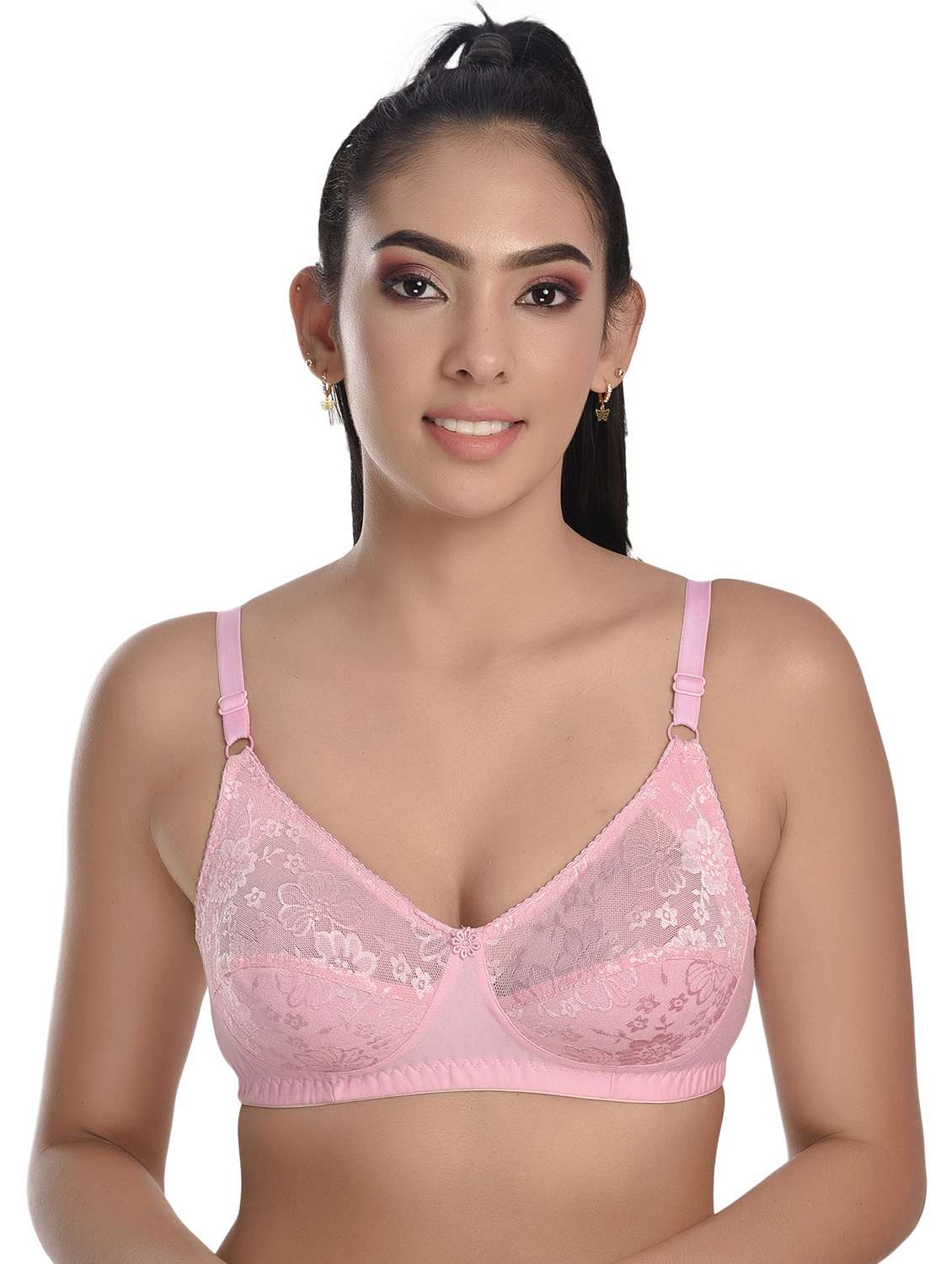 pack of 3 solid bras  - 20611760 -  Standard Image - 3