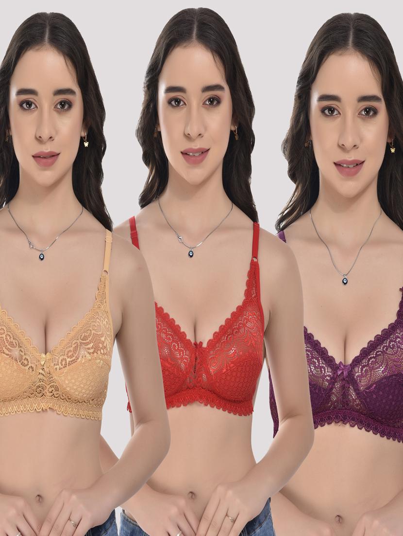 pack of 3 regular bra - 20611769 - Zoom Image - 0