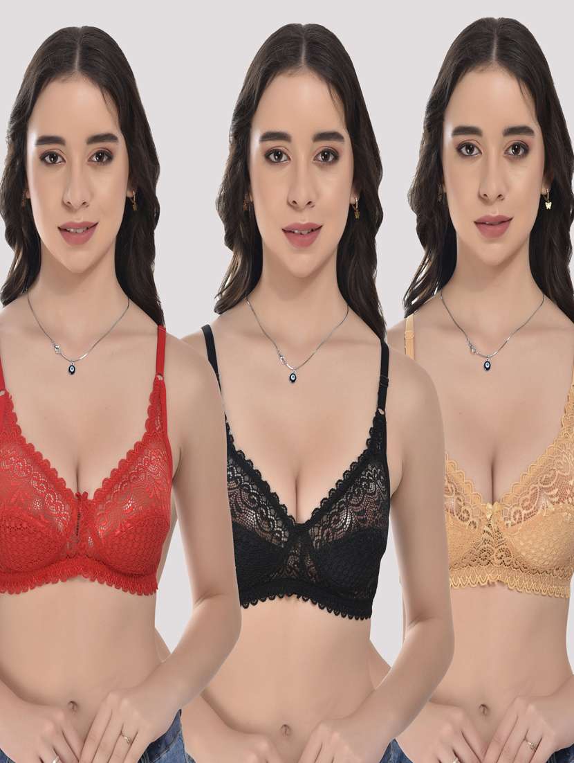 pack of 3 net bra