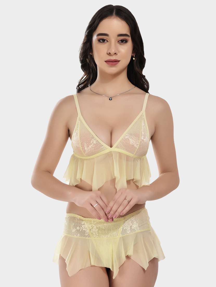 set of 2 bras and panty set - 20611947 -  Standard Image - 3