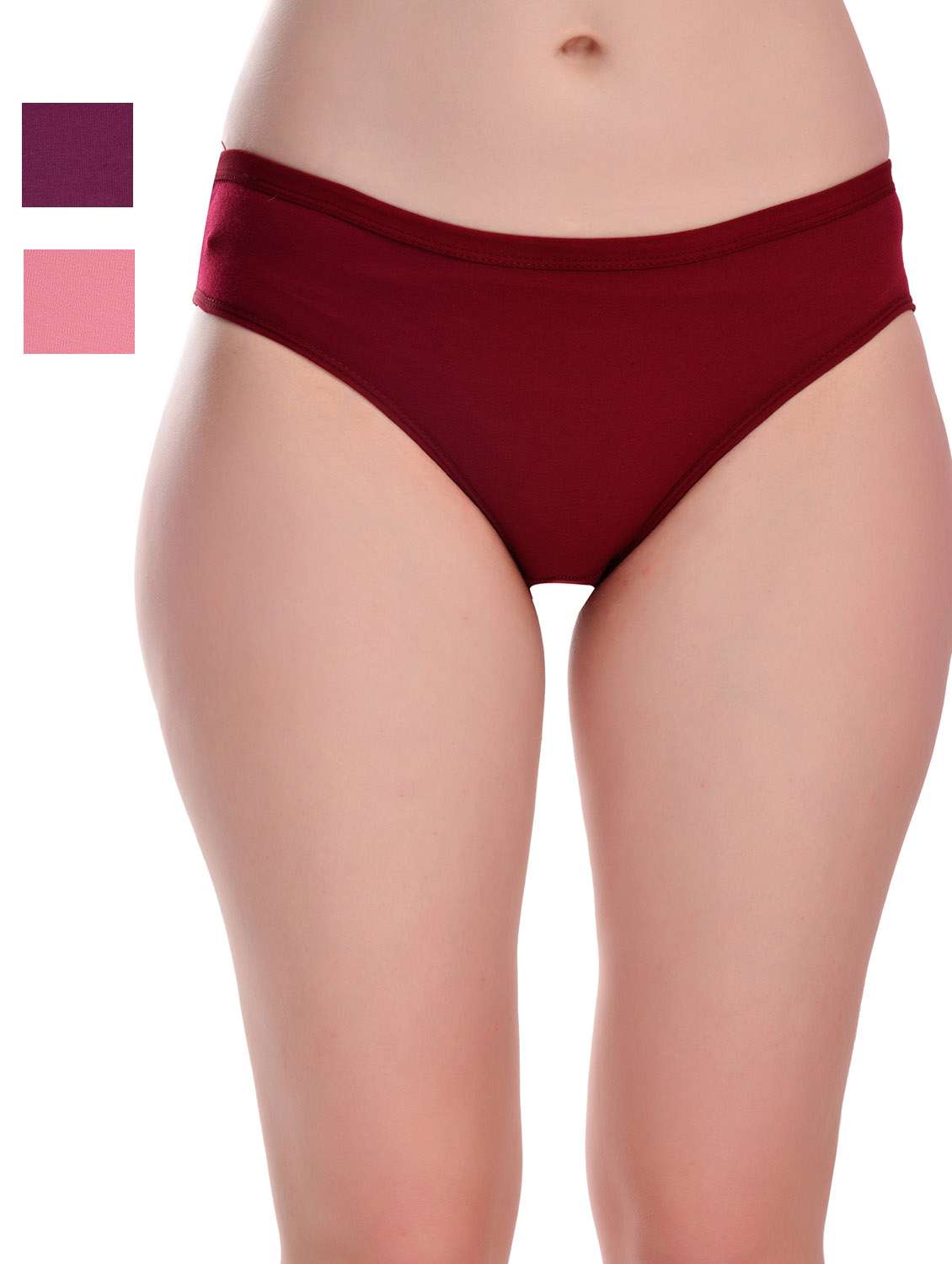multi colored cotton blend hipster panty