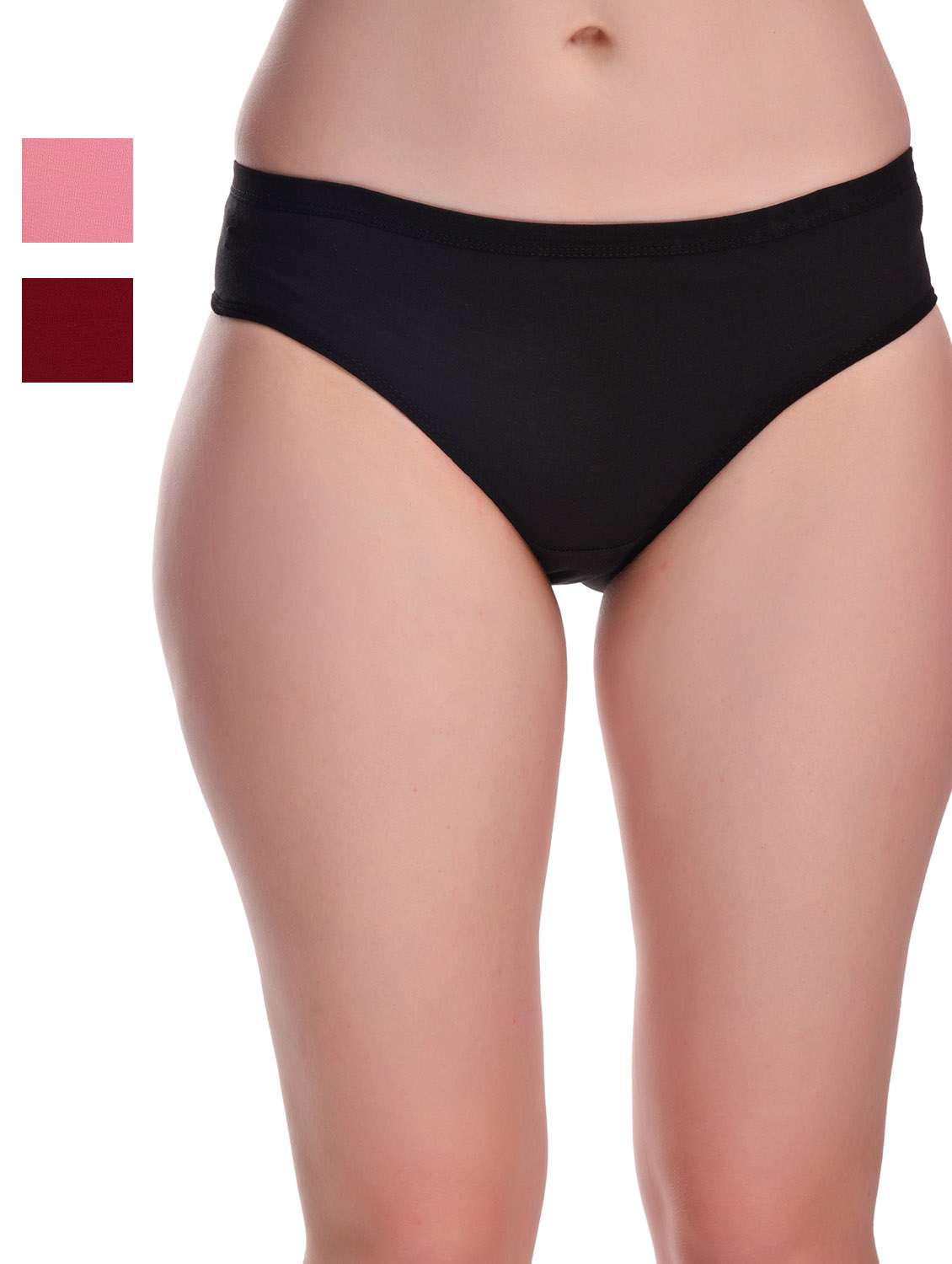 pack of 3 solid hipster panties - 20612141 - Zoom Image - 0