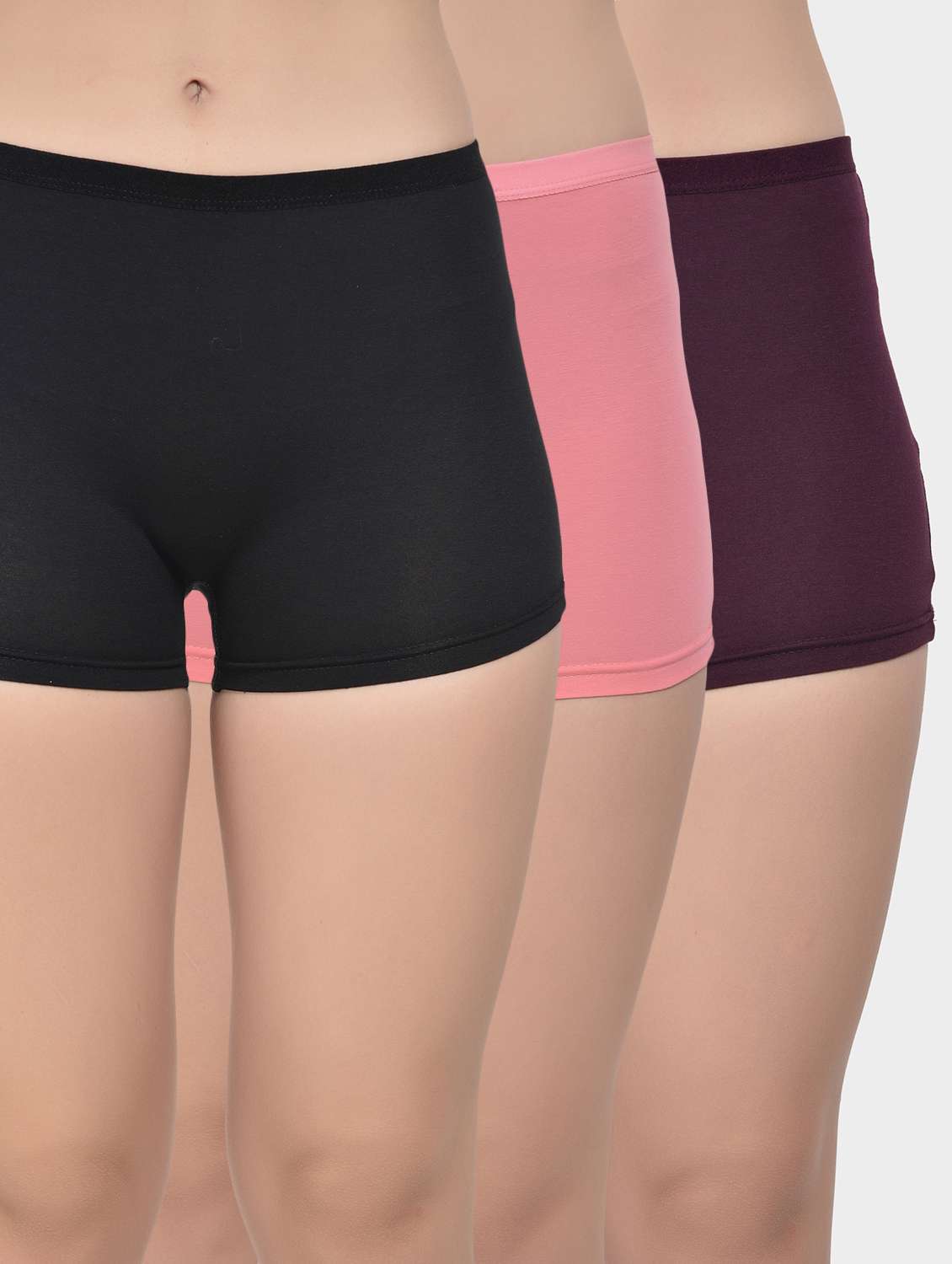 pack of 3 boy shorts panty