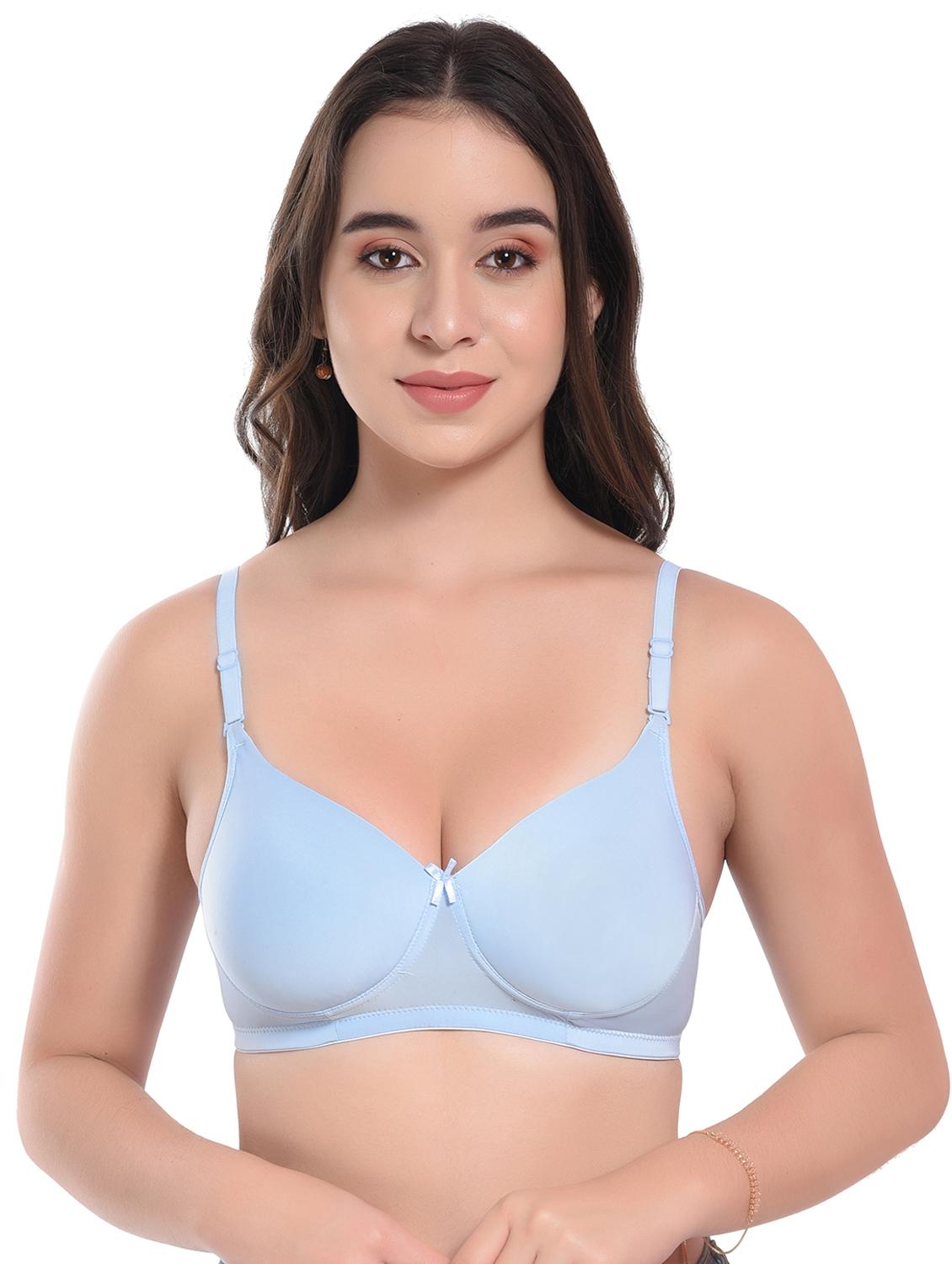 purist blue lycra push up bra - 20612406 - Zoom Image - 0